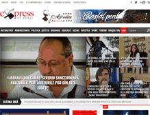 Tablet Screenshot of expressdebanat.ro